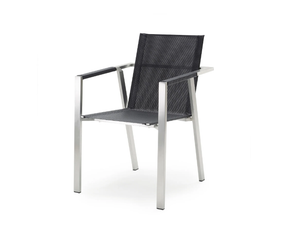 ALLURE - Stackable garden chair with armrests - Chair by Solpuri