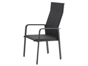 BREEZE - Stackable fabric garden chair high-back - Chair by Solpuri