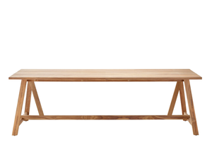 COUNTRY - Rectangular teak garden table - Table by Solpuri