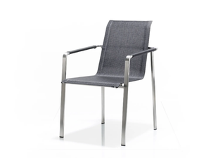 JAZZ - Stackable garden chair with armrests - Chair by Solpuri