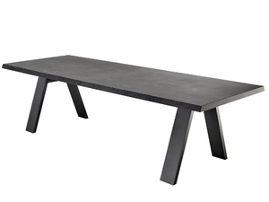 ROCK - Rectangular garden table - Table by Solpuri