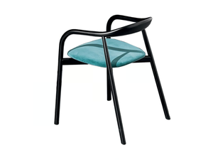AUTUMN - Fabric chair with armrests - Chair by Sovet italia