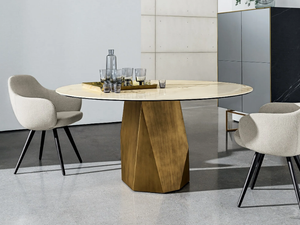 DEOD - Round ceramic table - Table by Sovet italia