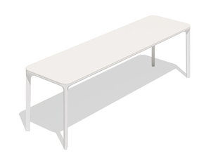 SLIM - Ceramic garden bench - Bench by Sovet italia