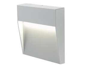 GEO SQUARE - Die cast aluminium outdoor wall lamp / steplight - Wall lamp by SOVIL
