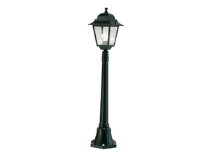 QUADRATA 340 - Lantern die cast aluminium garden lamp post - Lighting by SOVIL