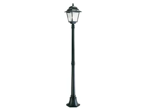 QUADRATA 341 - Lantern die cast aluminium garden lamp post - Floor lamp by SOVIL