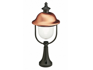 RUSTICA - Bollard light in aluminum and copper - Floor lamp by SOVIL