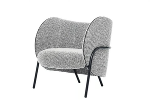 ROYCE - Fabric armchair with armrests - Armchair by SP01