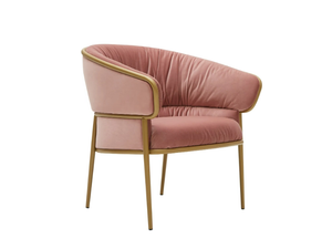 SHU-YING - Fabric easy chair with armrests - Armchair by SP01