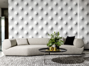 DOT RELIEF WPN 502 - Dotted 3D effect wallpaper - Wallpaper by Spaghetti Wall