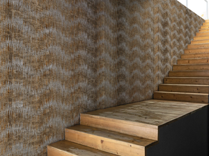 FEATHERS WPN 306 - Motif textile effect wallpaper - Wallpaper by Spaghetti Wall