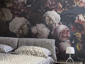 FRAGRANCE WPN 417 - Panoramic wallpaper with floral pattern - Wallpaper by Spaghetti Wall