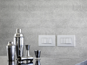 METAL CIRCULAR SCRATCHED WPN 518 - Motif solid-color wallpaper - Wallpaper by Spaghetti Wall