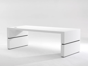 .TRONOS - Rectangular executive desk - Accessories by Spiegels