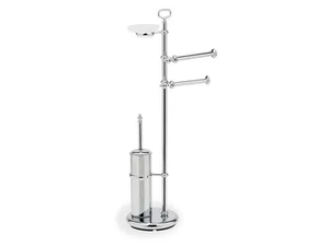 ELITE EL21 - Standing brass towel rack - Sanitary accessories by Stilhaus