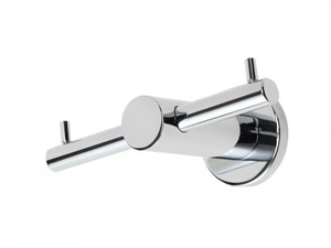 EQUILIBRIUM EQO 13 - Double brass robe hook - Accessories by Stilhaus