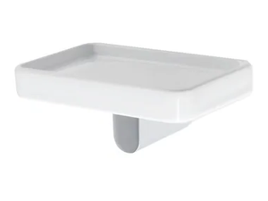 LIVING - Wall-mounted ceramic soap dish - Sanitary accessories by Stilhaus