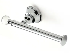 SMART LIGHT - Chromed brass toilet roll holder - Toilet seat by Stilhaus