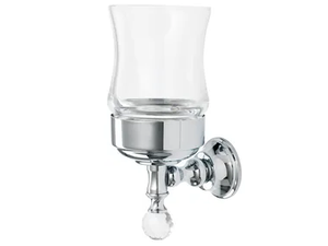 SMART LIGHT - Wall-mounted glass toothbrush holder - Sanitary accessories by Stilhaus