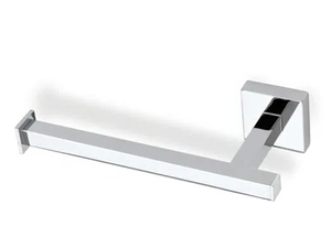 URANIA - Chromed brass toilet roll holder - Toilet seat by Stilhaus