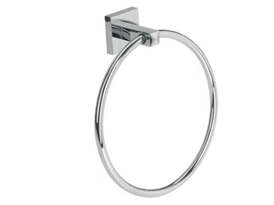 URANIA - Chromed brass towel ring - Sanitary accessories by Stilhaus