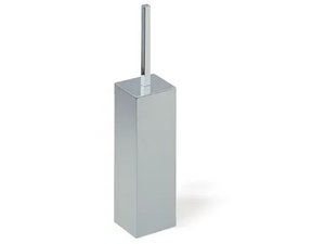 URANIA - Wall-mounted chromed brass toilet brush - Sanitary accessories by Stilhaus