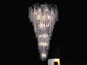 OPERA PRIMA 16105 - LED glass chandelier - Ceiling lamp by Stillux