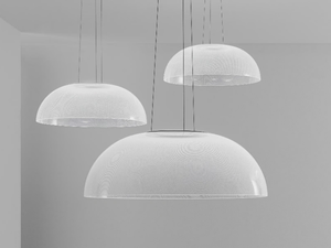 DEMÌ - LED PMMA pendant lamp - Ceiling lamp by Stilnovo