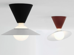 FANTE - LED ceiling lamp in EPDM and aluminum - Ceiling lamp by Stilnovo