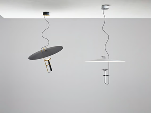 LUNA - Aluminium pendant lamp - Ceiling lamp by Stilnovo