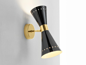 MEGAFONO - Brass wall lamp - Wall lamp by Stilnovo