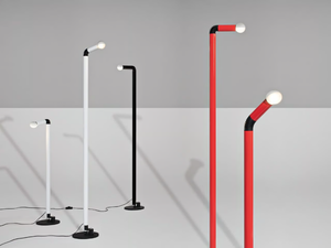PERISCOPIO - Adjustable stainless steel floor lamp - Floor lamp by Stilnovo