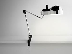 TOPO - With swing arm metal clamp light - Table lamp by Stilnovo