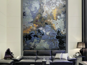 COLORED CLOUDS - Indoor/outdoor glass mosaic - Wall tile-stone-brick by STON