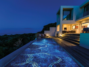 FREE BEACON - Glass Pool liner - Wall tile-stone-brick by STON