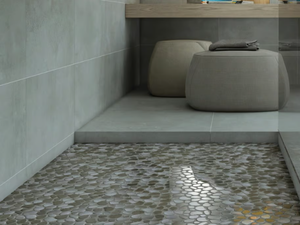 INOX - Indoor/outdoor stainless steel mosaic - Wall tile-stone-brick by STON