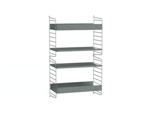 OUTDOOR C - Galvanized steel garden cabinet - Cabinet by String Furniture