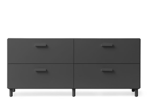 RELIEF - Sectional MDF chest of drawers - drawer by String Furniture