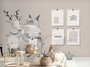 IT’S GOOD TO KNOW - Motif kids wallpaper - Wallpaper by Studijo