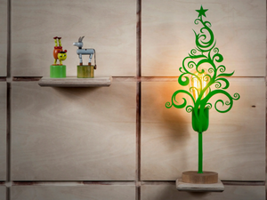 EDISON’S TREE - Handmade metal table lamp - Table lamp by Studio Beam