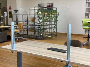 INUNOVETRO - Glass desktop partition - Screens by STUDIO T