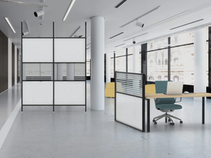 TETRIX CIELO-TERRA - Modular aluminium office screen - Screens by STUDIO T