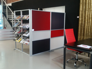 TETRIX - Freestanding modular office screen - Screens by STUDIO T