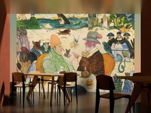 ANIMALI DI PINOCCHIO - Ecological wallpaper - Wallpaper by STYL’EDITIONS