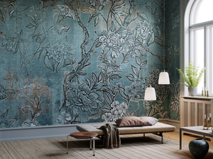 ARAZZO - Ecological wallpaper with floral pattern - Wallpaper by STYL’EDITIONS
