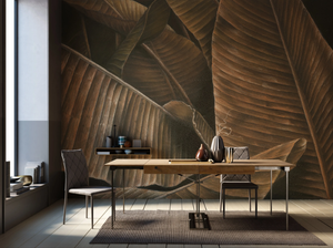 AUTUMN LEAVES - Motif Ecological wallpaper - Wallpaper by STYL’EDITIONS