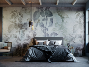 BOTANICA - Ecological wallpaper with floral pattern - Wallpaper by STYL’EDITIONS
