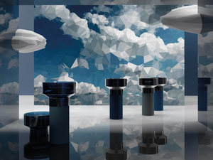 COSTRUTTIVA ATMOSFERA - Ecological wallpaper - Wallpaper by STYL’EDITIONS