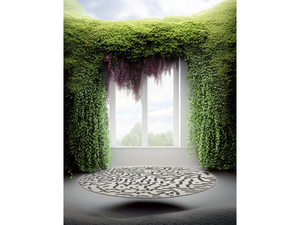 COUNTDOWN - Round polyester fibre rug - Carpet by STYL’EDITIONS